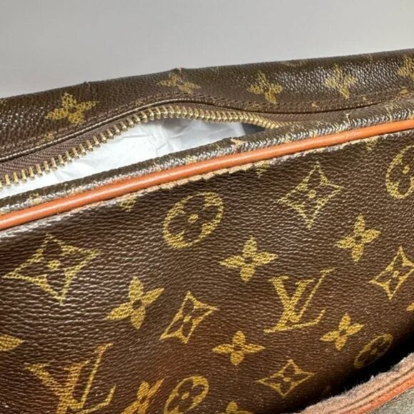 Vintage Louis Vuitton Trocadero 30 Shoulder Bag Monogram Leather Brown - Picture 11 of 16